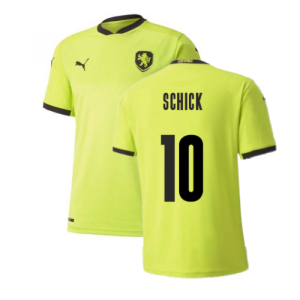 2020-2021 Czech Republic Away Puma Football Shirt (Kids) (SCHICK 10) 2020-2021 Czech Republic Away Puma Football Shirt (Kids) (SCHICK 10)