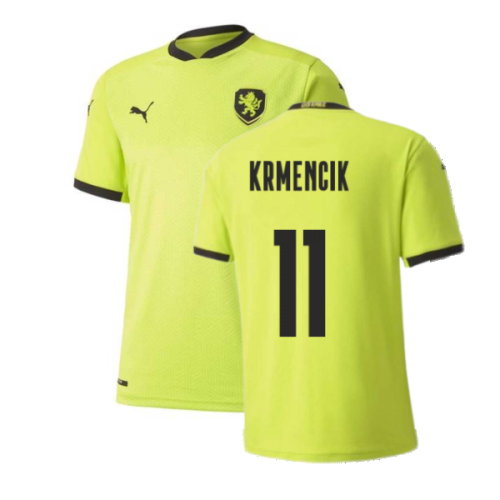 2020-2021 Czech Republic Away Puma Football Shirt (KRMENCIK 11)