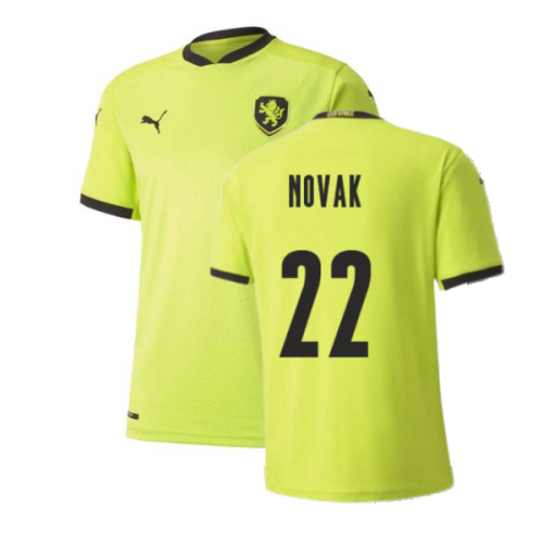 2020-2021 Czech Republic Away Puma Football Shirt (NOVAK 22)