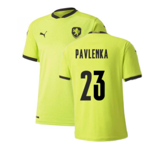 2020-2021 Czech Republic Away Puma Football Shirt (PAVLENKA 23)