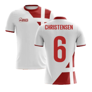 2024-2025 Denmark Away Concept Football Shirt (Christensen 6)