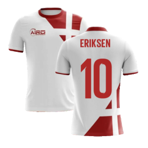 2024-2025 Denmark Away Concept Football Shirt (Eriksen 10) - Kids