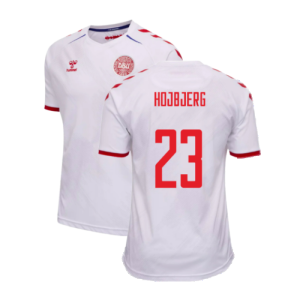 2020-2021 Denmark Away Shirt (HOJBJERG 23)