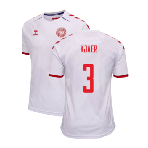 2020-2021 Denmark Away Shirt (KJAER 3)