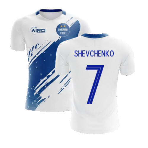 2024-2025 Dynamo Kiev Home Concept Football Shirt (Shevchenko 7)