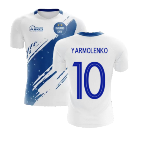 2024-2025 Dynamo Kiev Home Concept Football Shirt (Yarmolenko 10)