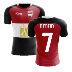 2025-2026 Egypt Flag Concept Football Shirt (A Fathy 7)