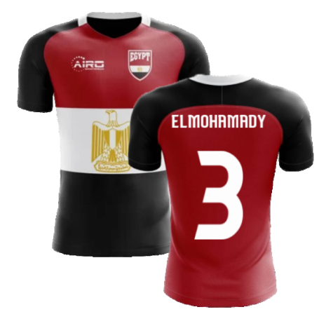 2024-2025 Egypt Flag Concept Football Shirt (ElMohamady 3) - Kids