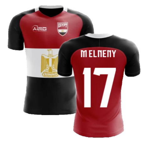 2024-2025 Egypt Flag Concept Football Shirt (M Elneny 17)