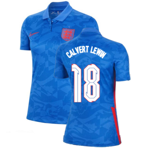 2020-2021 England Away Shirt (Ladies) (Calvert Lewin 18)