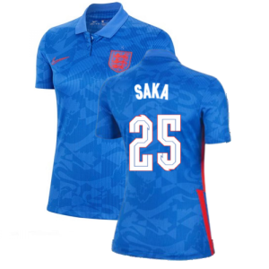 2020-2021 England Away Shirt (Ladies) (Saka 25) 2020-2021 England Away Shirt (Ladies) (Saka 25)
