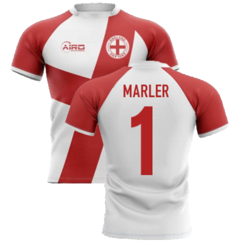 2024-2025 England Flag Concept Rugby Shirt (Marler 1)