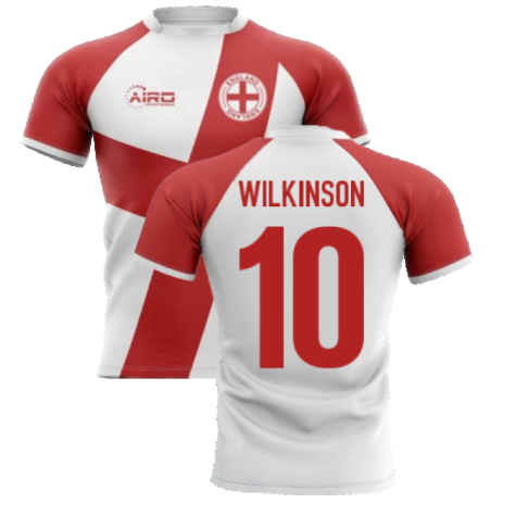 2024-2025 England Flag Concept Rugby Shirt (Wilkinson 10)