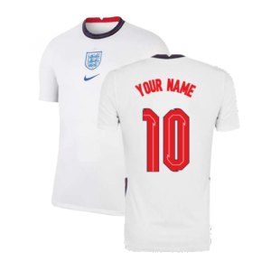 2020-2021 England Home Nike Football Shirt