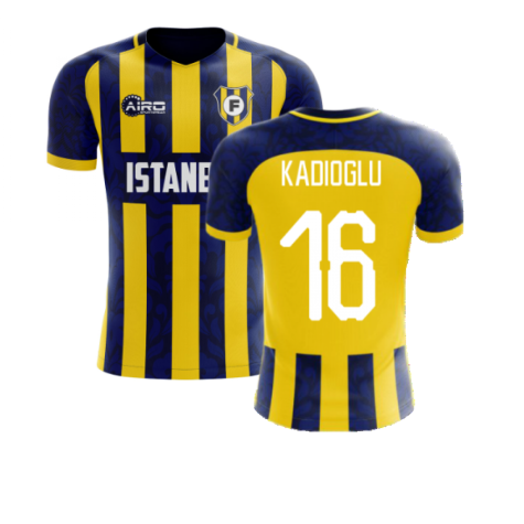 2024-2025 Fenerbahce Home Concept Football Shir (Kadioglu 16)