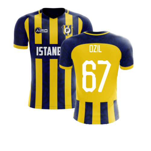 2024-2025 Fenerbahce Home Concept Football Shir (Ozil 67)