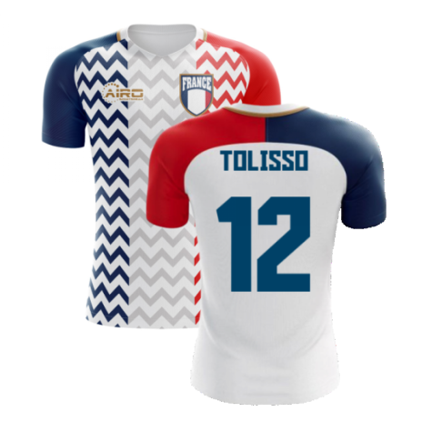 2024-2025 France Away Concept Shirt (Tolisso 12) - Kids