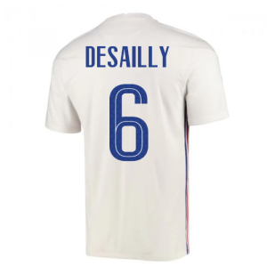 2020-2021 France Away Nike Football Shirt (DESAILLY 6)