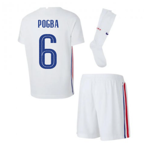 2020-2021 France Away Nike Little Boys Mini Kit (POGBA 6)