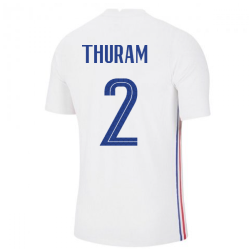 2020-2021 France Away Nike Vapor Match Shirt (THURAM 2)