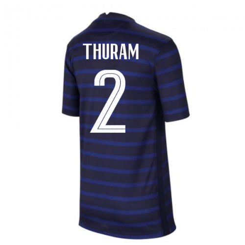 2020-2021 France Home Nike Football Shirt (Kids) (THURAM 2)