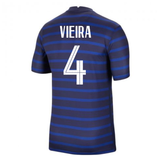 2020-2021 France Home Nike Football Shirt (VIEIRA 4)