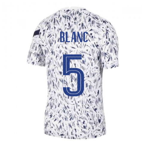 2020-2021 France Nike Dry Pre-Match Training Shirt (White) (BLANC 5)