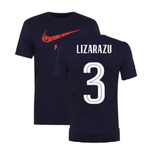 2020-2021 France Nike Ground Tee (Obsidian) (LIZARAZU 3)