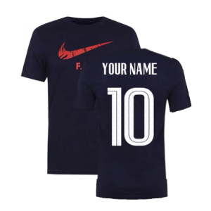 2020-2021 France Nike Ground Tee (Obsidian)