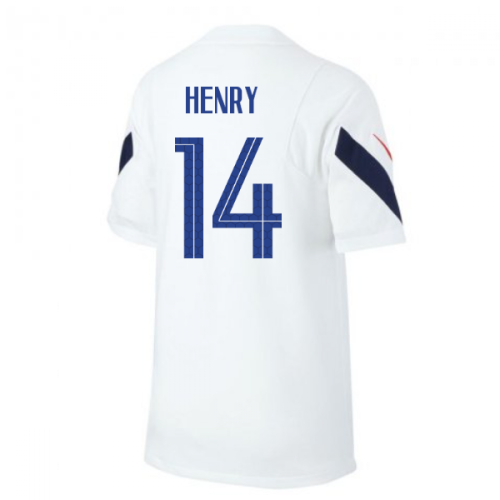 2020-2021 France Nike Training Shirt (White) (HENRY 14)