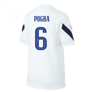 2020-2021 France Nike Training Shirt (White) (POGBA 6)