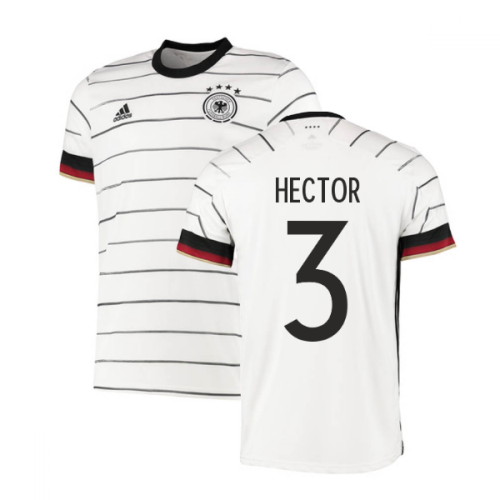 2020-2021 Germany Authentic Home Adidas Football Shirt (HECTOR 3)