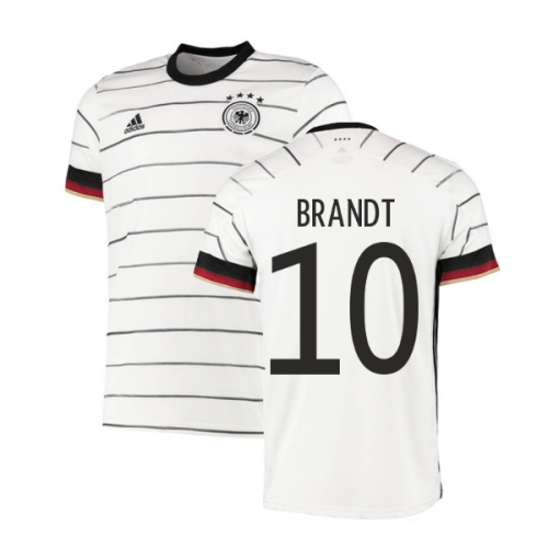 2020-2021 Germany Home Adidas Football Shirt (BRANDT 10)