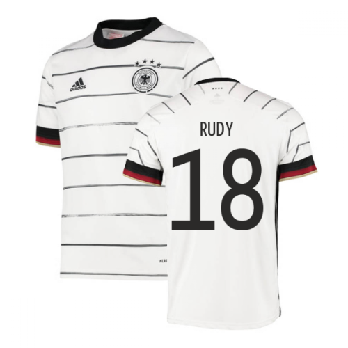 2020-2021 Germany Home Adidas Football Shirt (Kids) (RUDY 18)