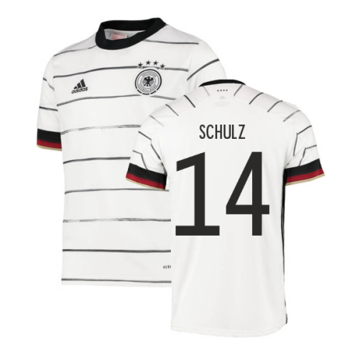 2020-2021 Germany Home Adidas Football Shirt (Kids) (SCHULZ 14)