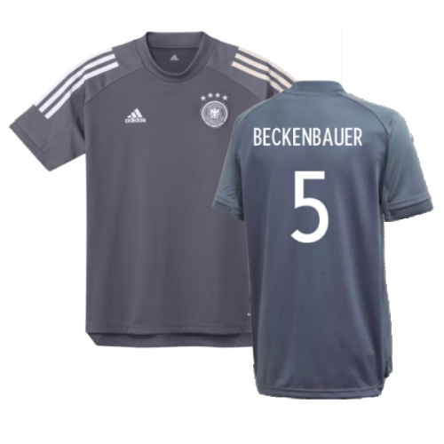 2020-2021 Germany Training Jersey (Onix) - Kids (BECKENBAUER 5)