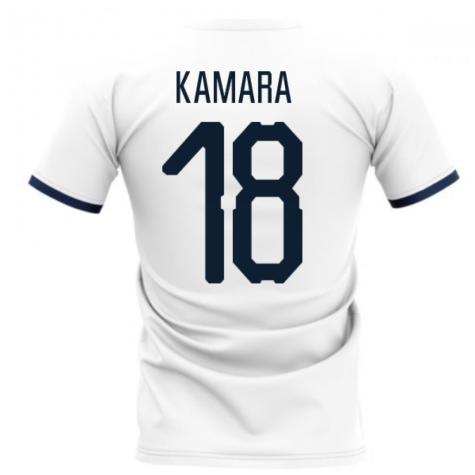 2024-2025 Glasgow Away Concept Football Shirt (Kamara 18)