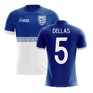 2024-2025 Greece Away Concept Football Shirt (DELLAS 5)