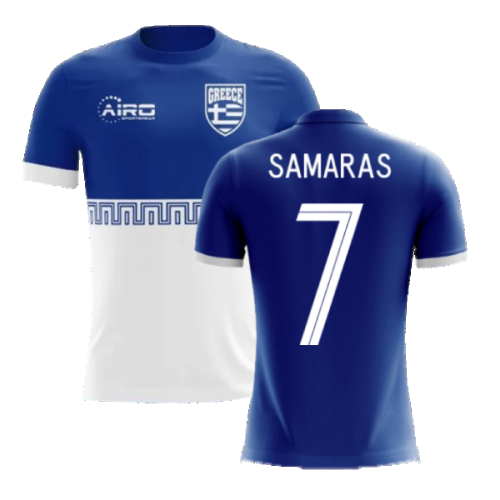 2024-2025 Greece Away Concept Football Shirt (SAMARAS 7)