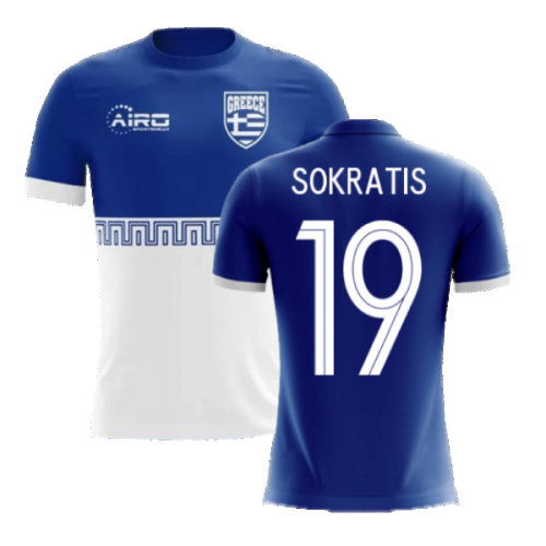 2024-2025 Greece Away Concept Football Shirt (Sokratis 19)