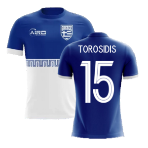 2024-2025 Greece Away Concept Football Shirt (Torosidis 15) - Kids