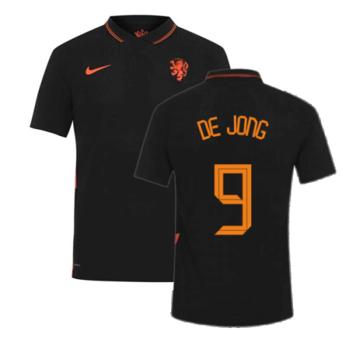 2020-2021 Holland Away Nike Vapor Match Shirt (DE JONG 9)