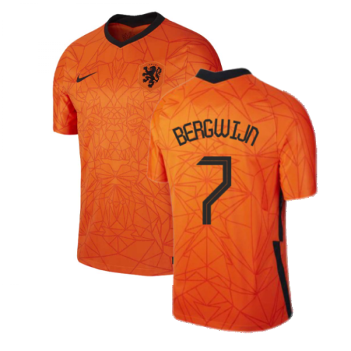 2020-2021 Holland Home Nike Football Shirt (BERGWIJN 7)