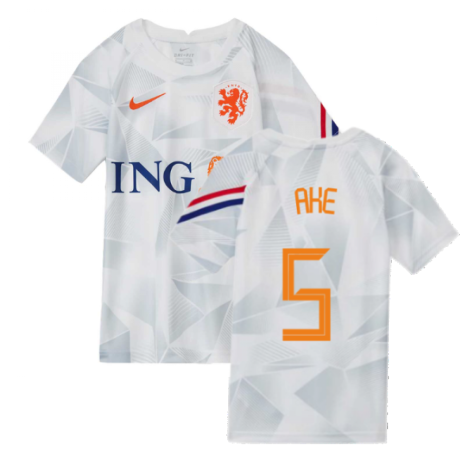 2020-2021 Holland Pre-Match Training Shirt (White) - Kids (AKE 5)