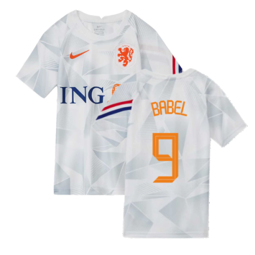 2020-2021 Holland Pre-Match Training Shirt (White) - Kids (BABEL 9)