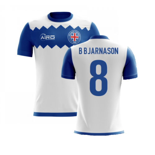 2024-2025 Iceland Airo Concept Away Shirt (B Bjarnason 8) - Kids