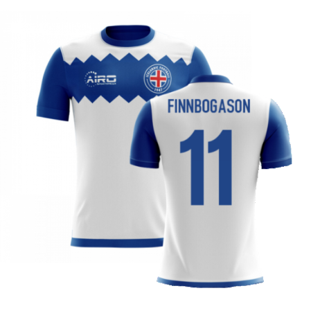 2025-2026 Iceland Airo Concept Away Shirt (Finnbogason 11) - Kids