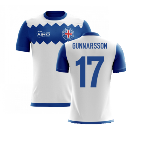 2024-2025 Iceland Airo Concept Away Shirt (Gunnarsson 17) - Kids