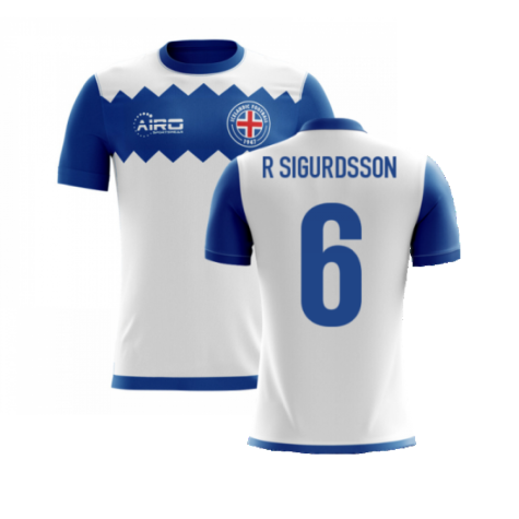 2024-2025 Iceland Airo Concept Away Shirt (R Sigurdsson 6) - Kids