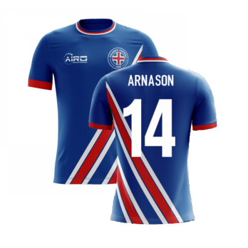 2024-2025 Iceland Airo Concept Home Shirt (Arnason 14) - Kids